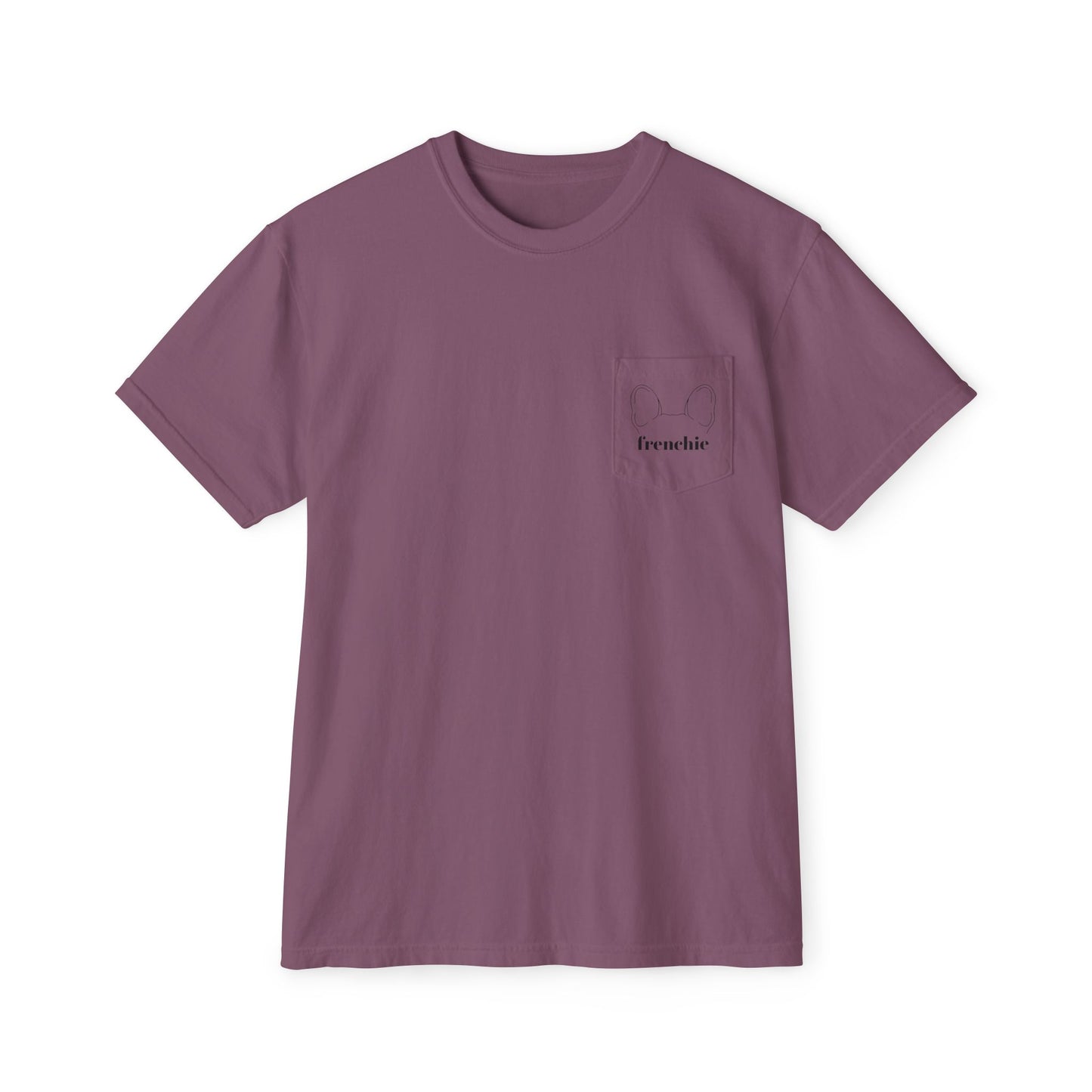 Unisex Frenchie Pocket T-Shirt