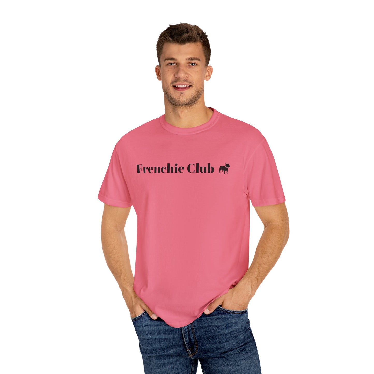 Unisex Frenchie Clob Dyed T-shirt