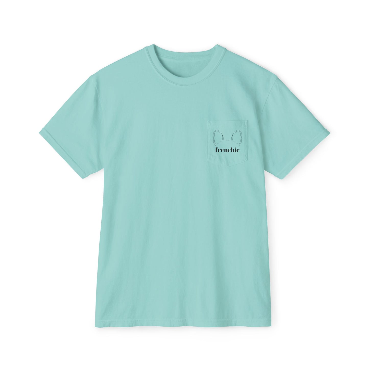 Unisex Frenchie Pocket T-Shirt