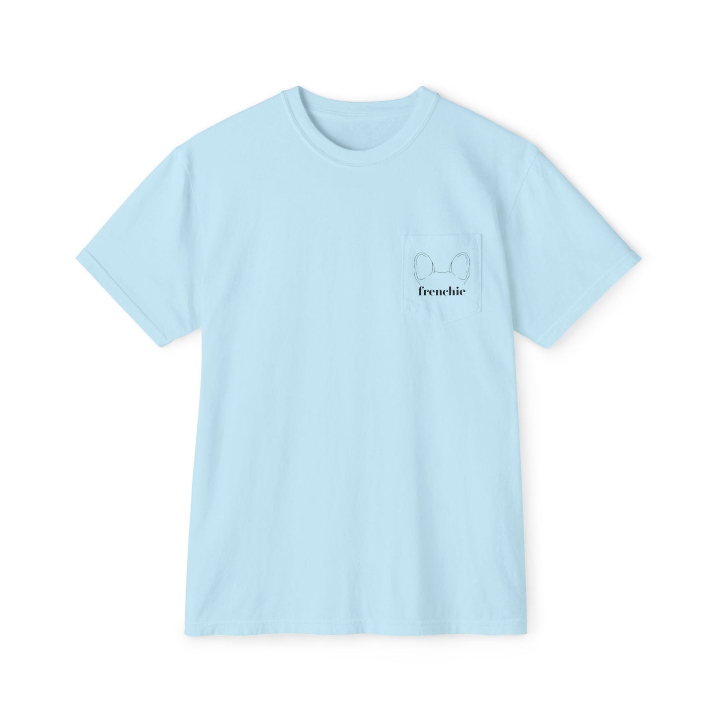 Unisex Frenchie Pocket T-Shirt