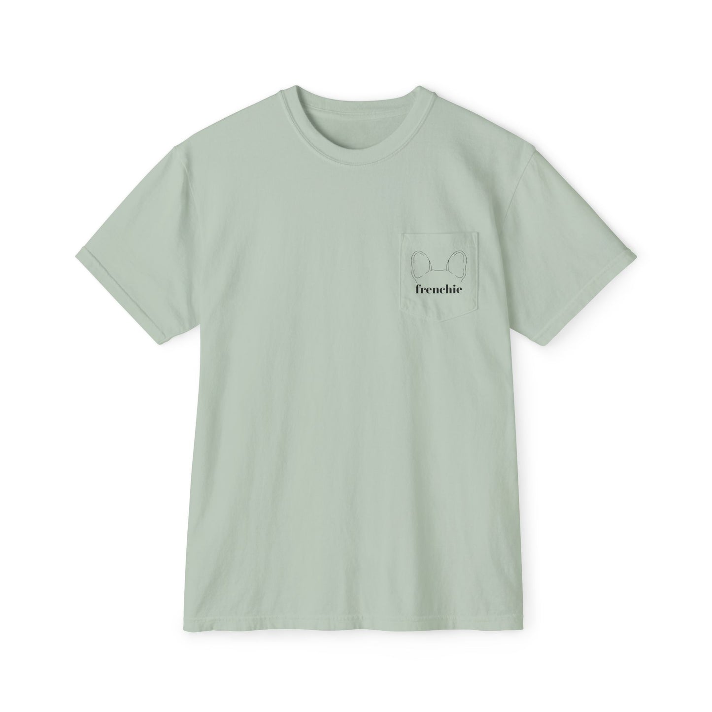 Unisex Frenchie Pocket T-Shirt