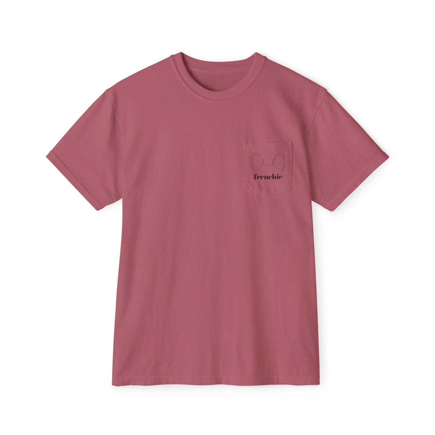 Unisex Frenchie Pocket T-Shirt