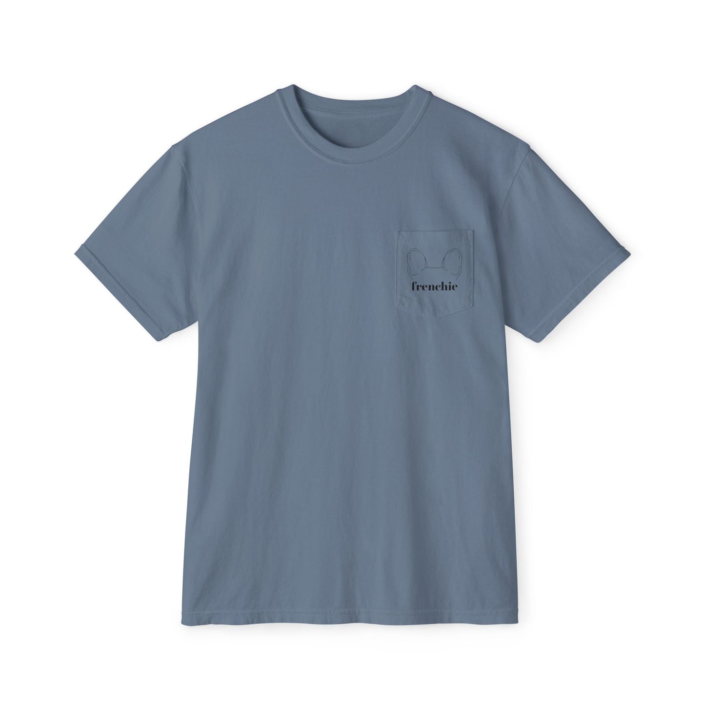 Unisex Frenchie Pocket T-Shirt