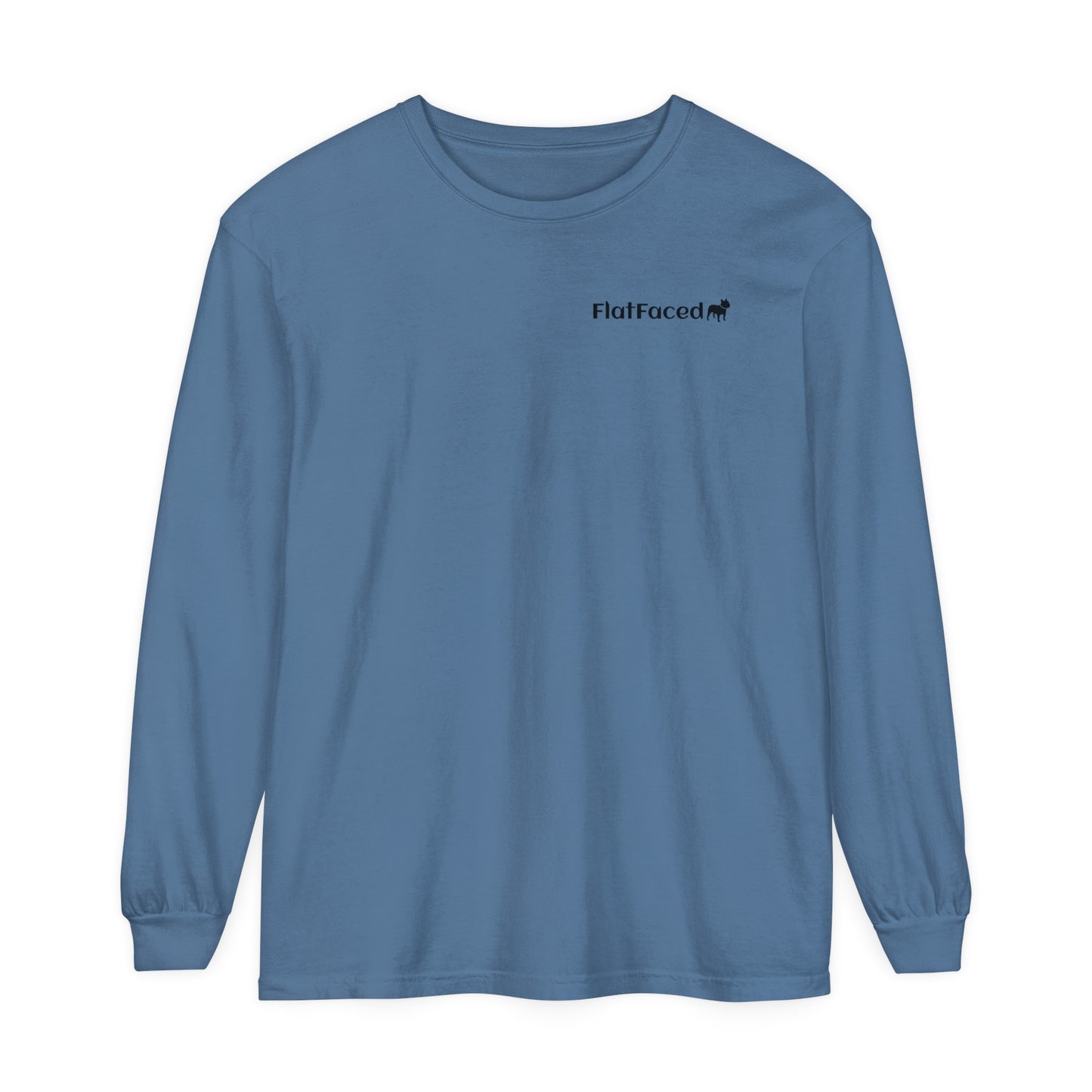 FlatFaced Garment-dyed Long Sleeve T-Shirt