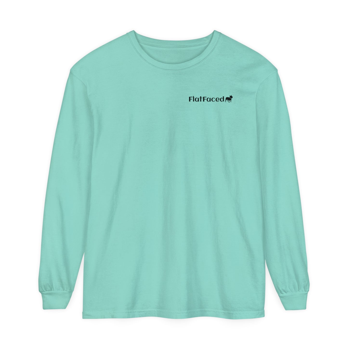 FlatFaced Garment-dyed Long Sleeve T-Shirt