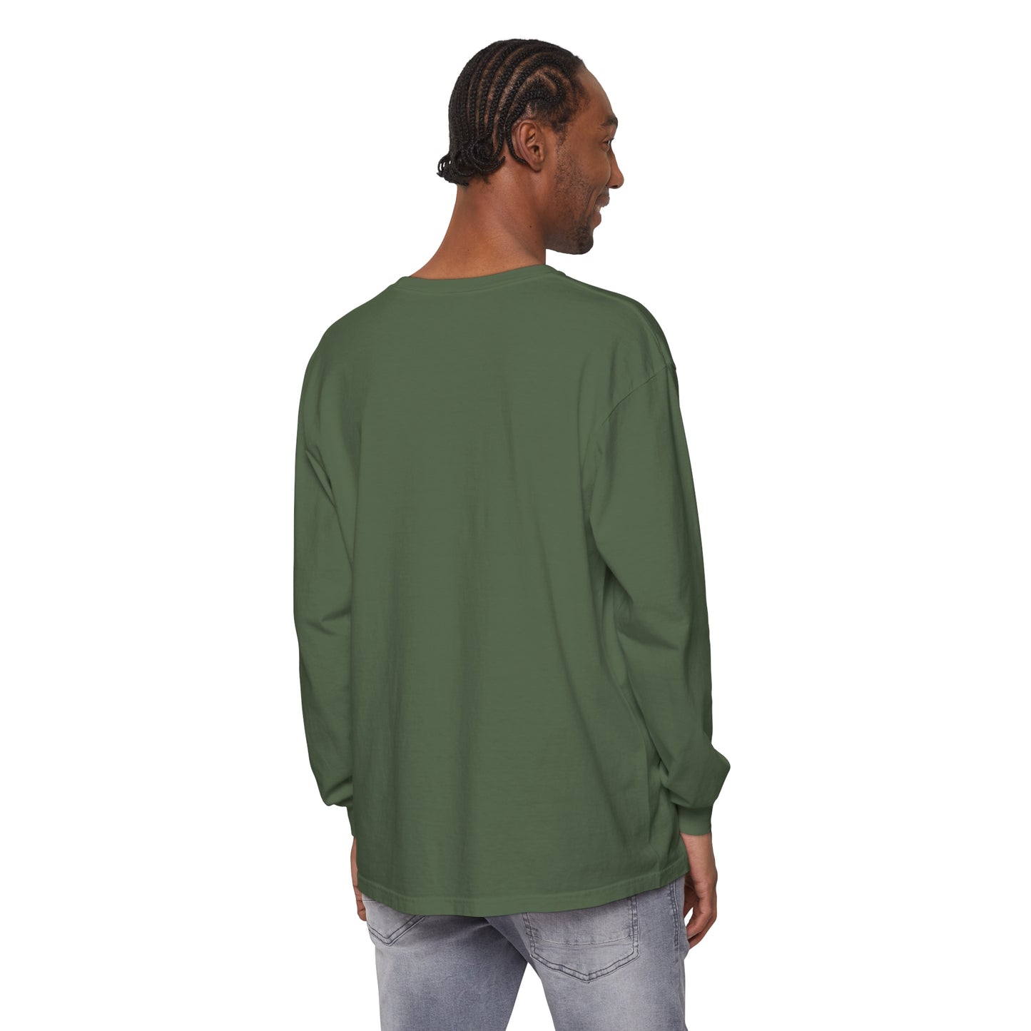 FlatFaced Garment-dyed Long Sleeve T-Shirt