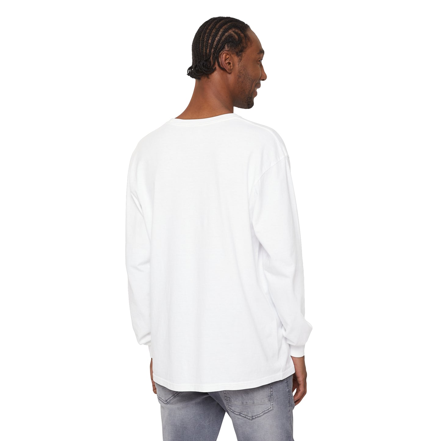 FlatFaced Garment-dyed Long Sleeve T-Shirt