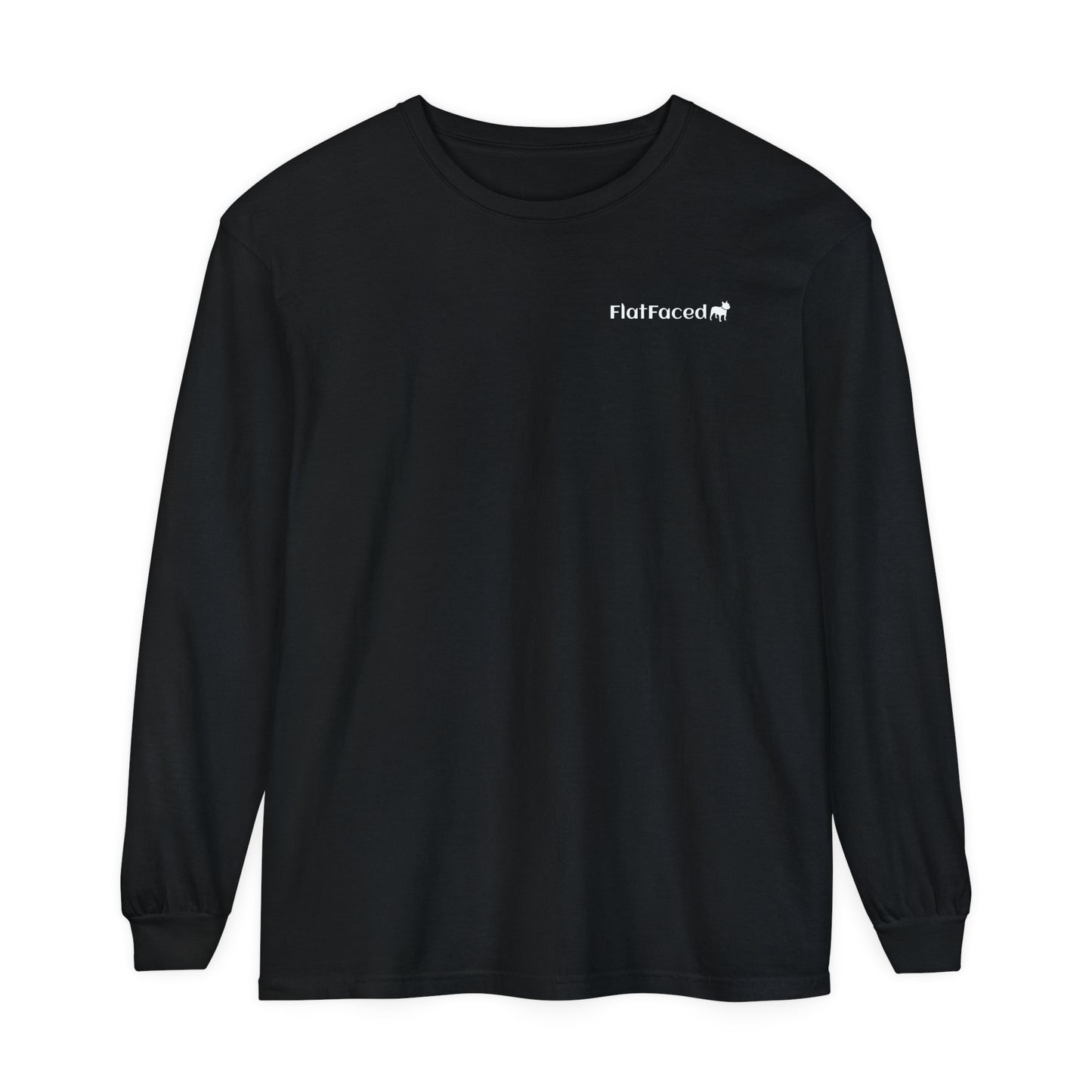 FlatFaced Garment-dyed Long Sleeve T-Shirt