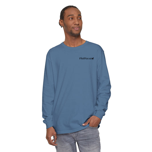 FlatFaced Garment-dyed Long Sleeve T-Shirt
