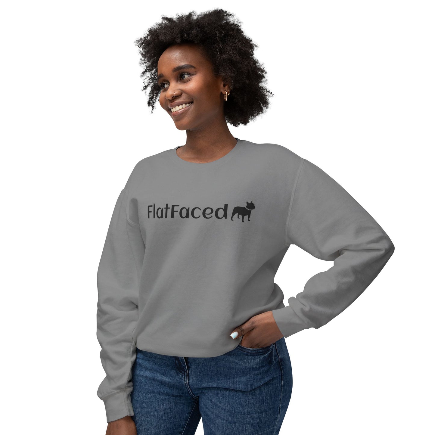 FlatFaced Lightweight Crewneck Sweatshirt