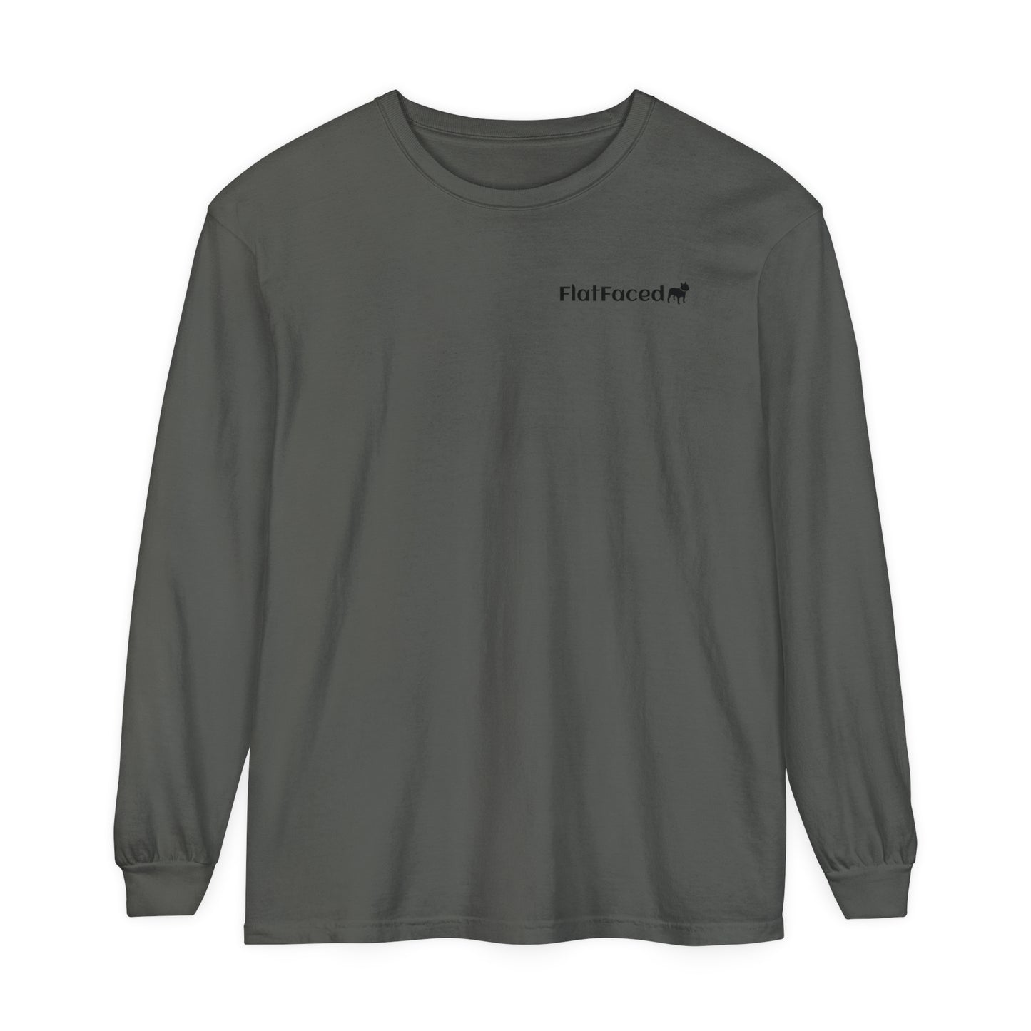 FlatFaced Garment-dyed Long Sleeve T-Shirt
