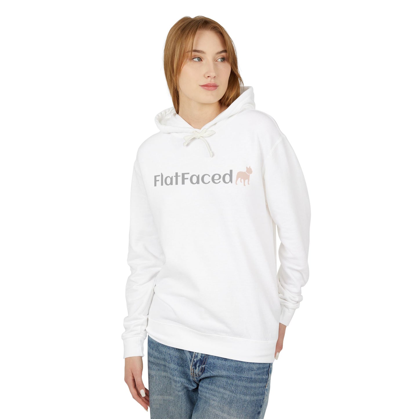 FlatFaced Unisex Lightweight Hooded Sweatshirt