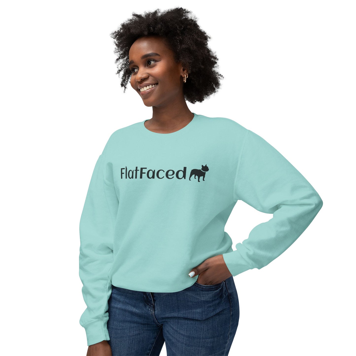 FlatFaced Lightweight Crewneck Sweatshirt