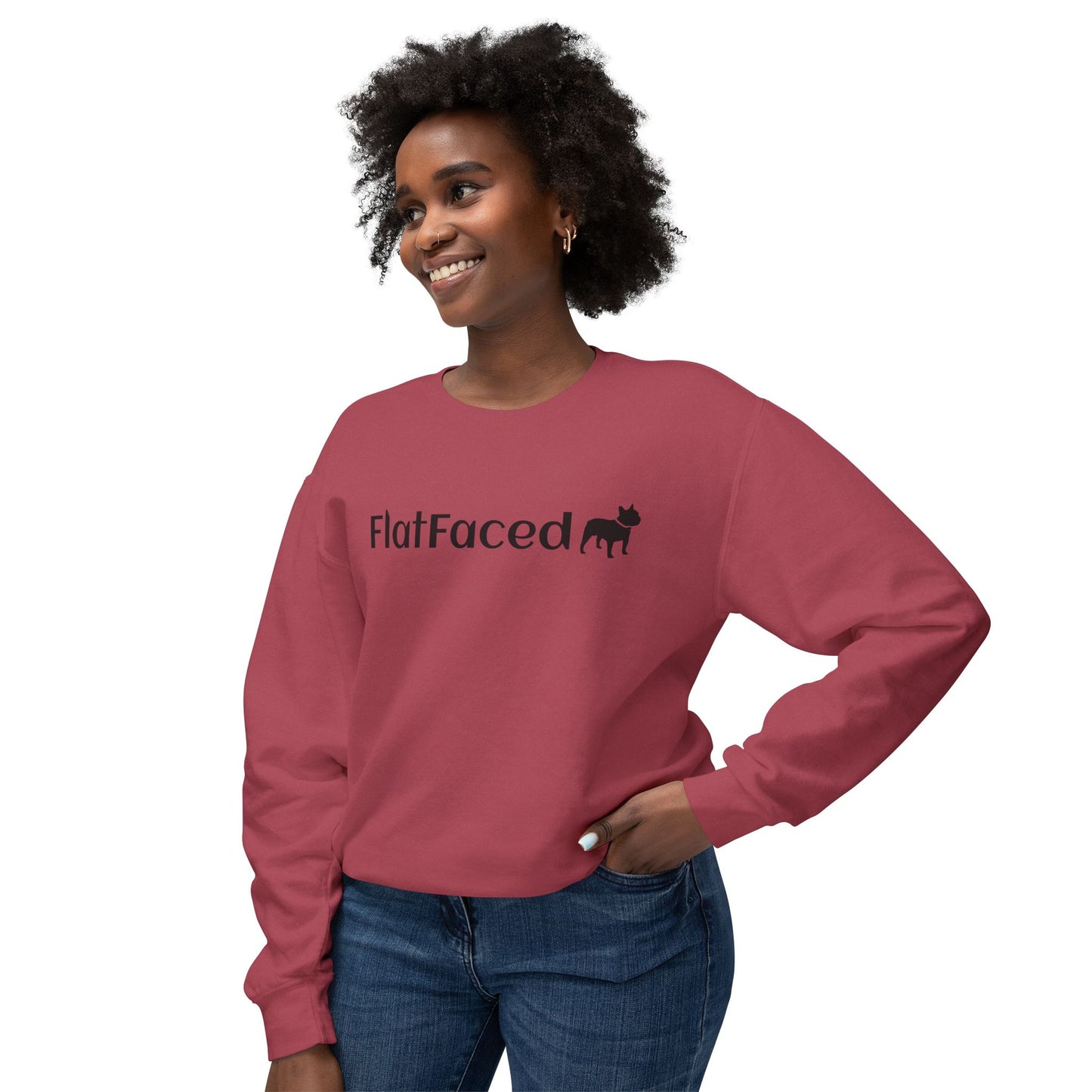 FlatFaced Lightweight Crewneck Sweatshirt