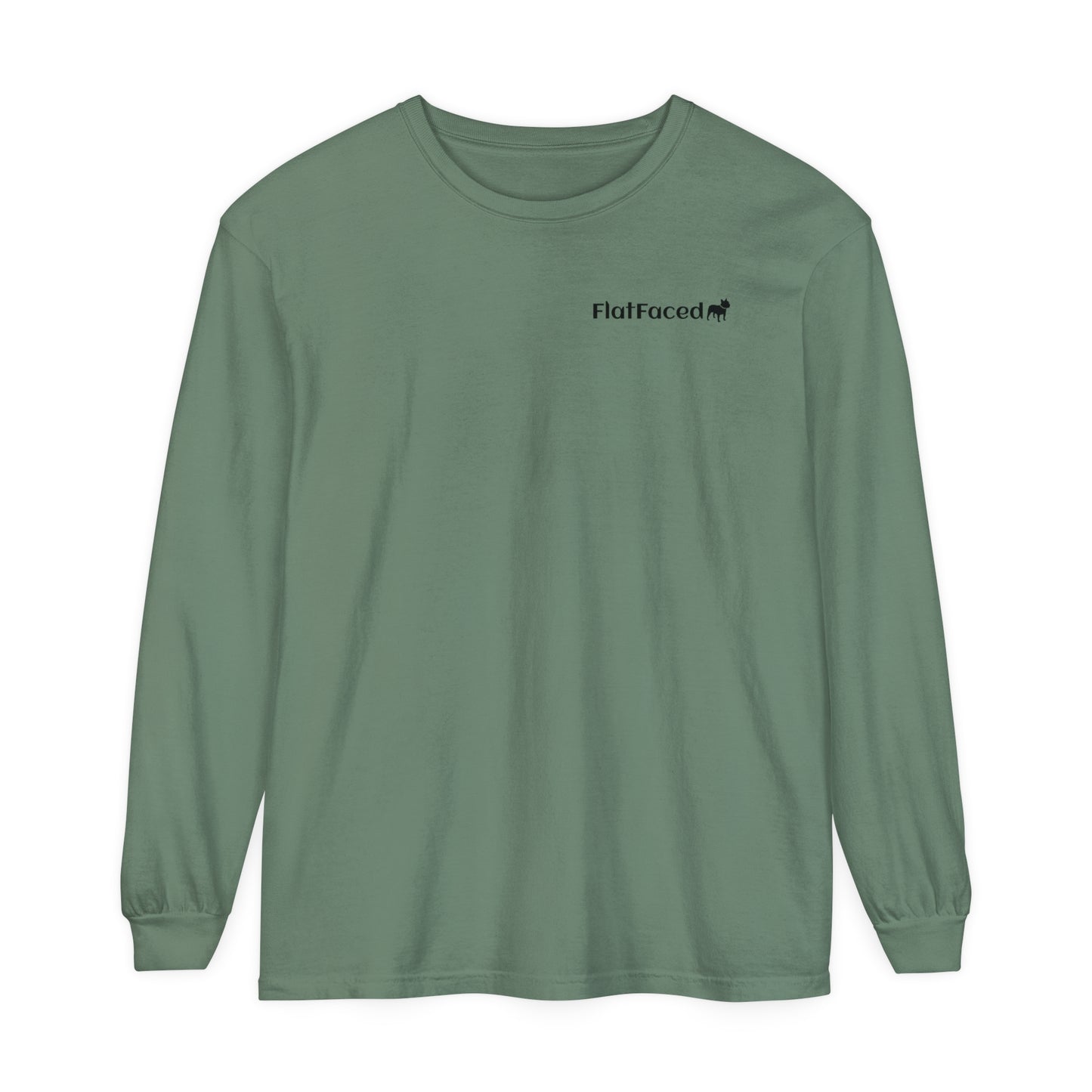 FlatFaced Garment-dyed Long Sleeve T-Shirt