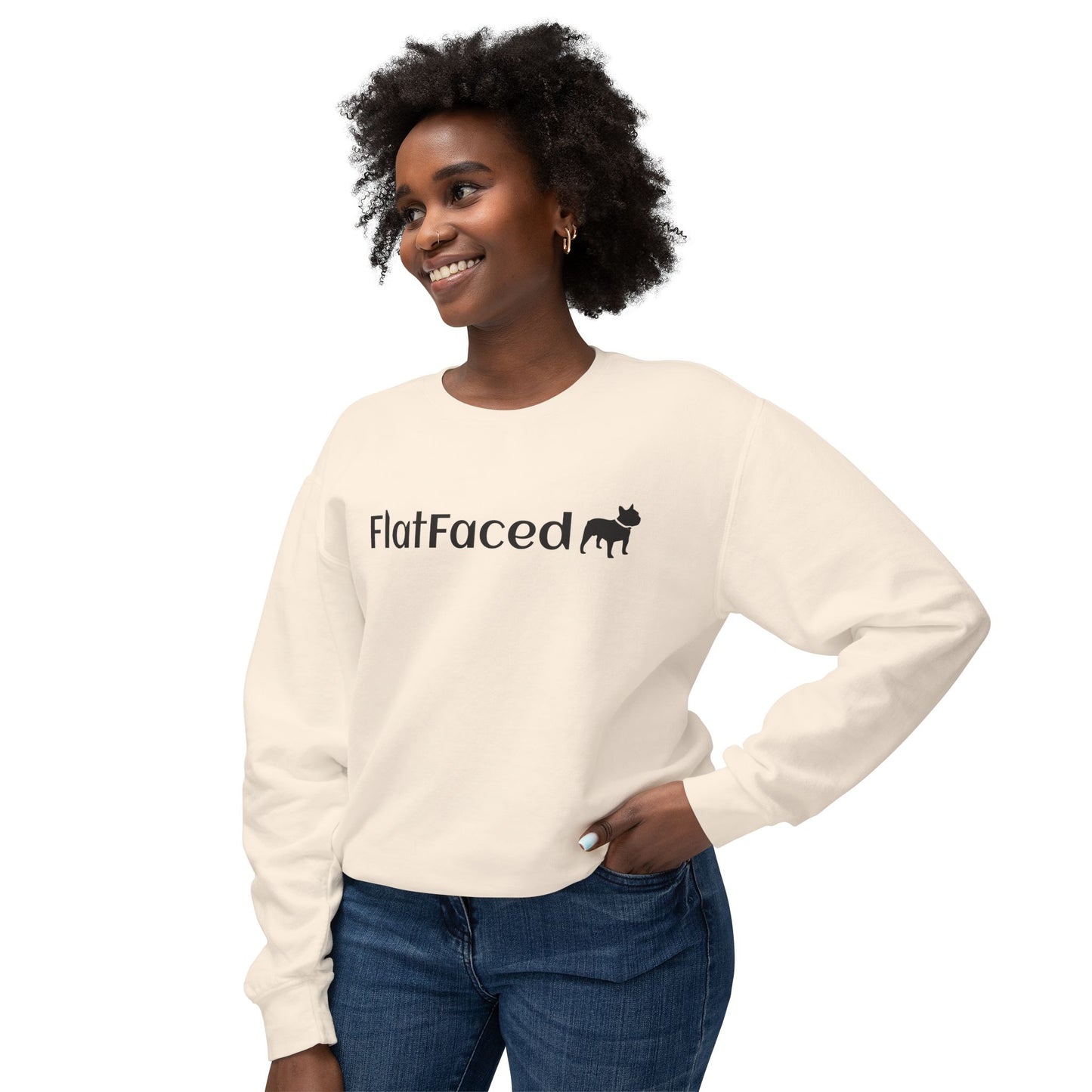 FlatFaced Lightweight Crewneck Sweatshirt