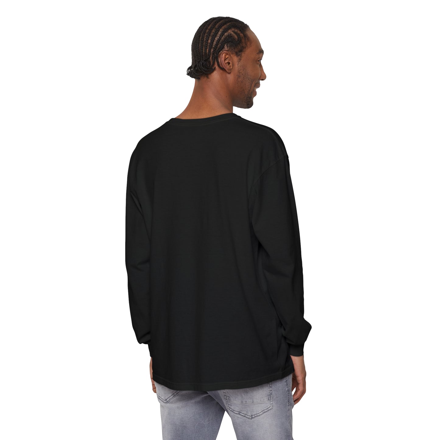 FlatFaced Garment-dyed Long Sleeve T-Shirt