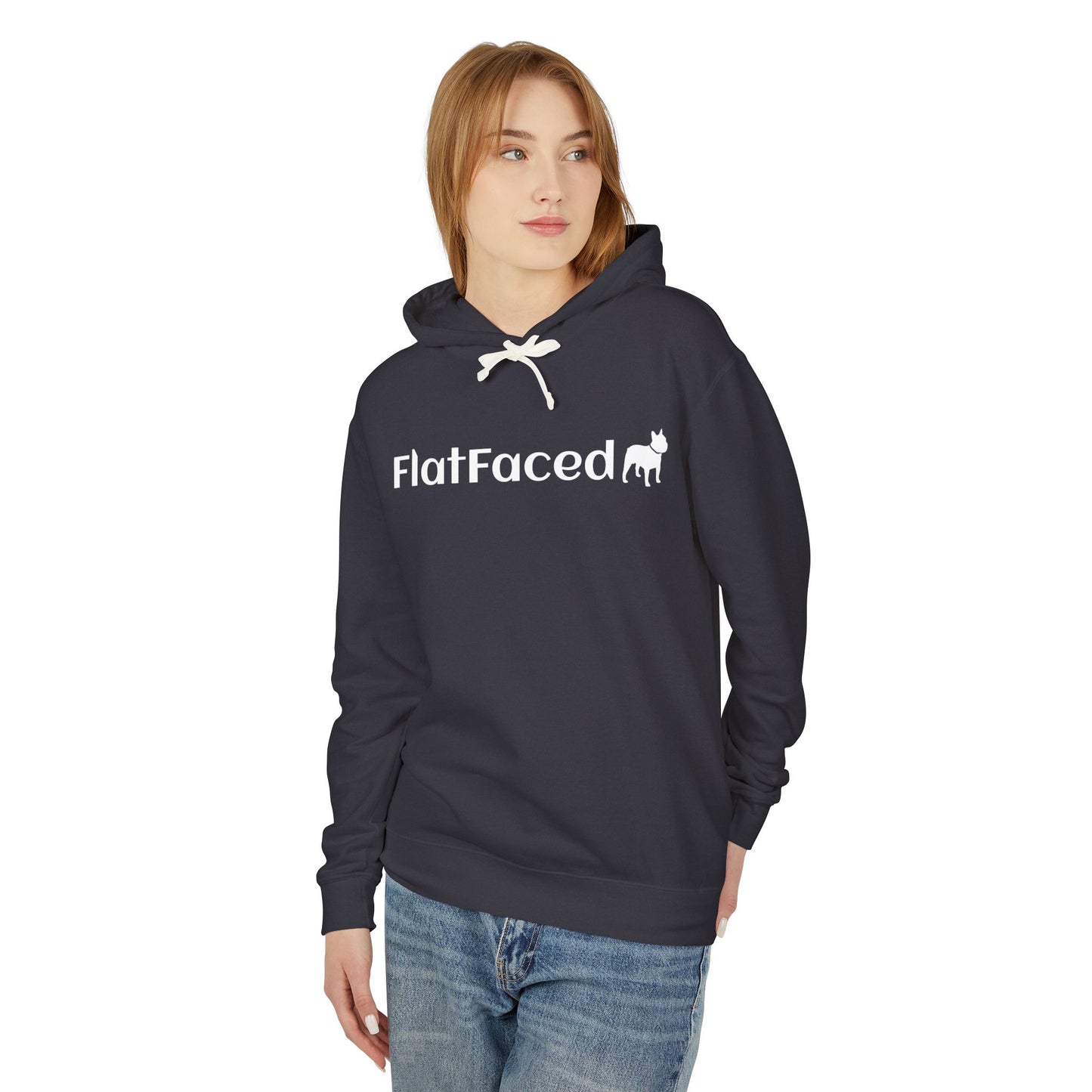 FlatFaced Unisex Lightweight Hooded Sweatshirt