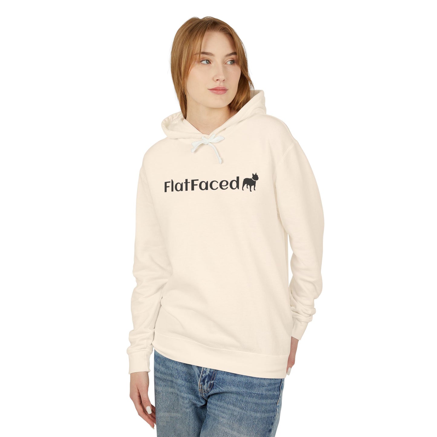 FlatFaced Unisex Lightweight Hooded Sweatshirt
