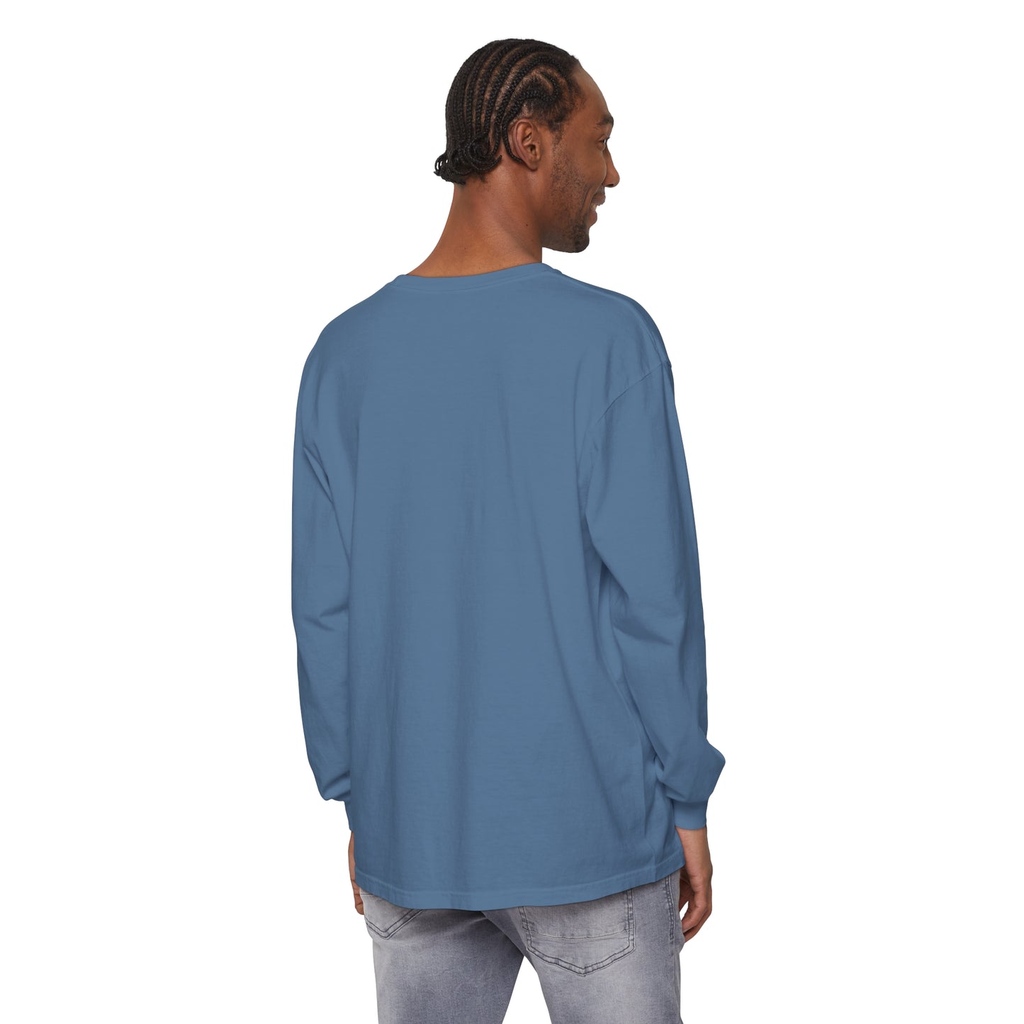 FlatFaced Garment-dyed Long Sleeve T-Shirt