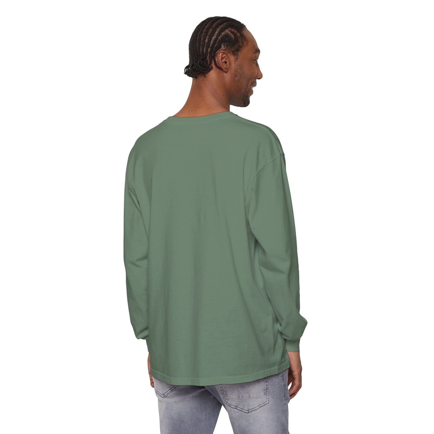 FlatFaced Garment-dyed Long Sleeve T-Shirt