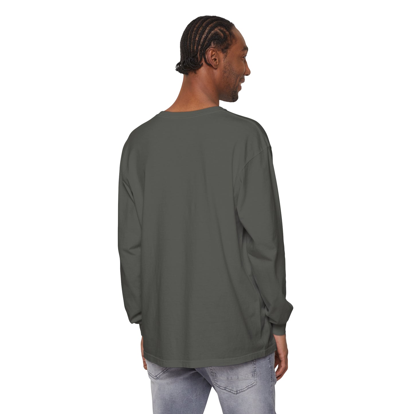 FlatFaced Garment-dyed Long Sleeve T-Shirt