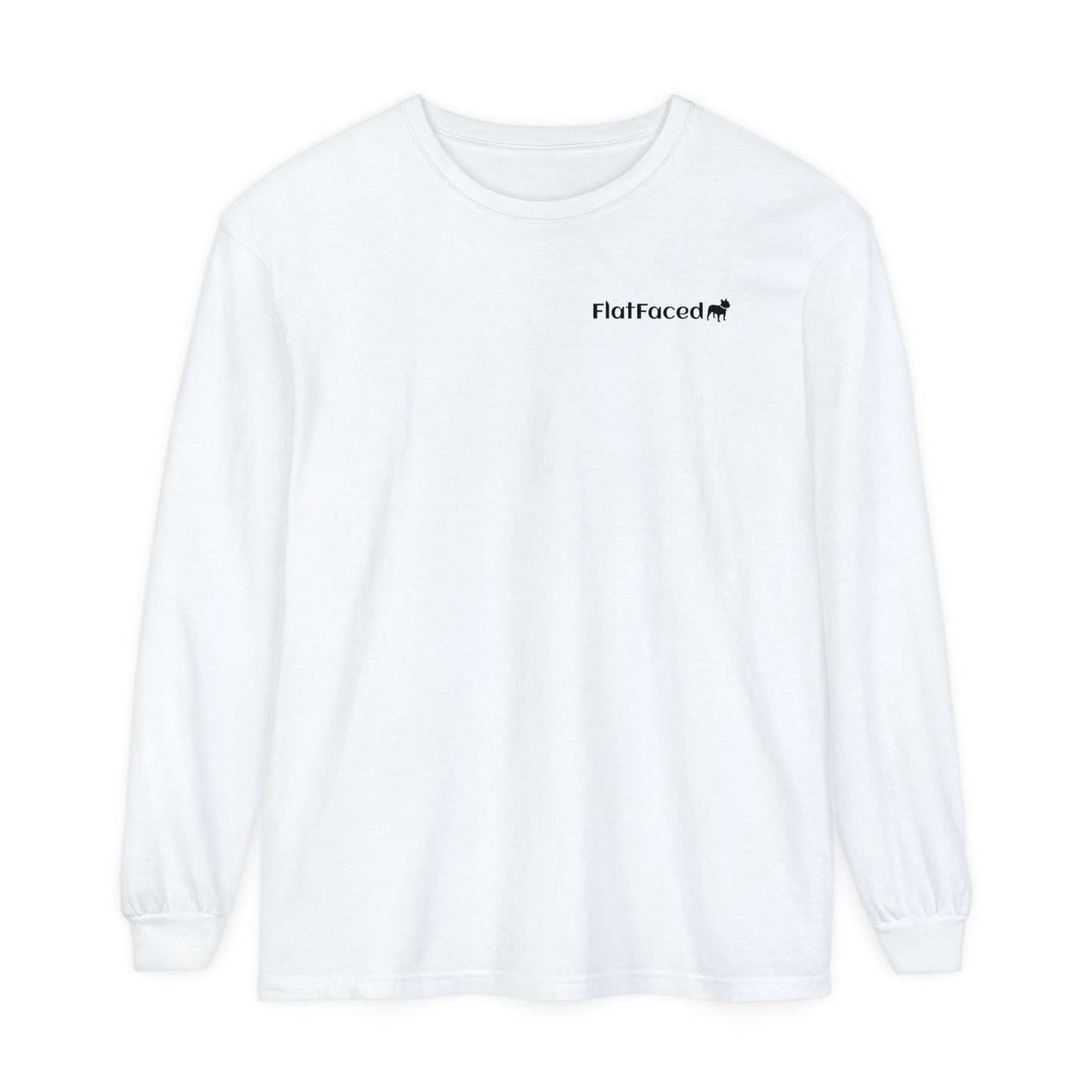 FlatFaced Garment-dyed Long Sleeve T-Shirt
