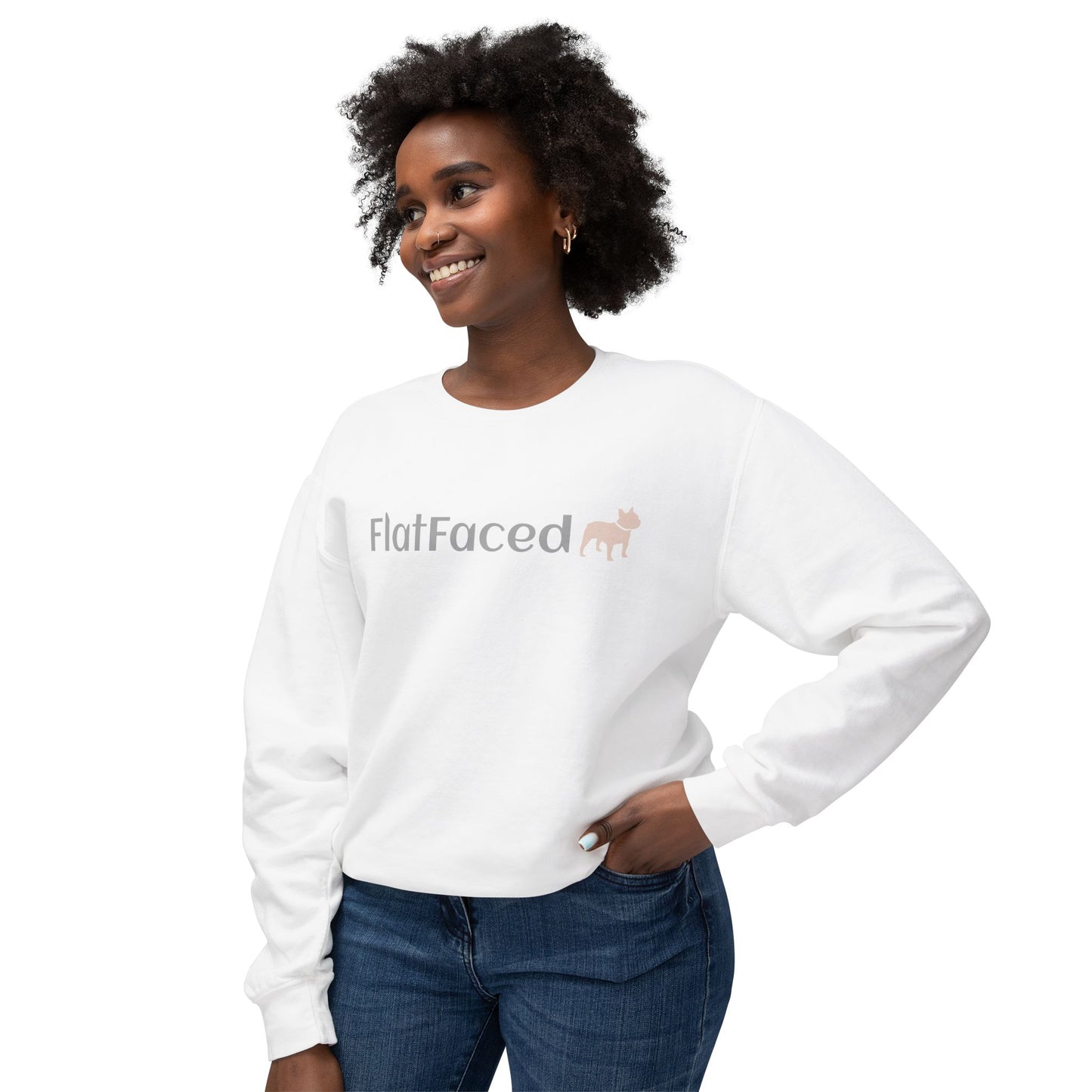 FlatFaced Lightweight Crewneck Sweatshirt