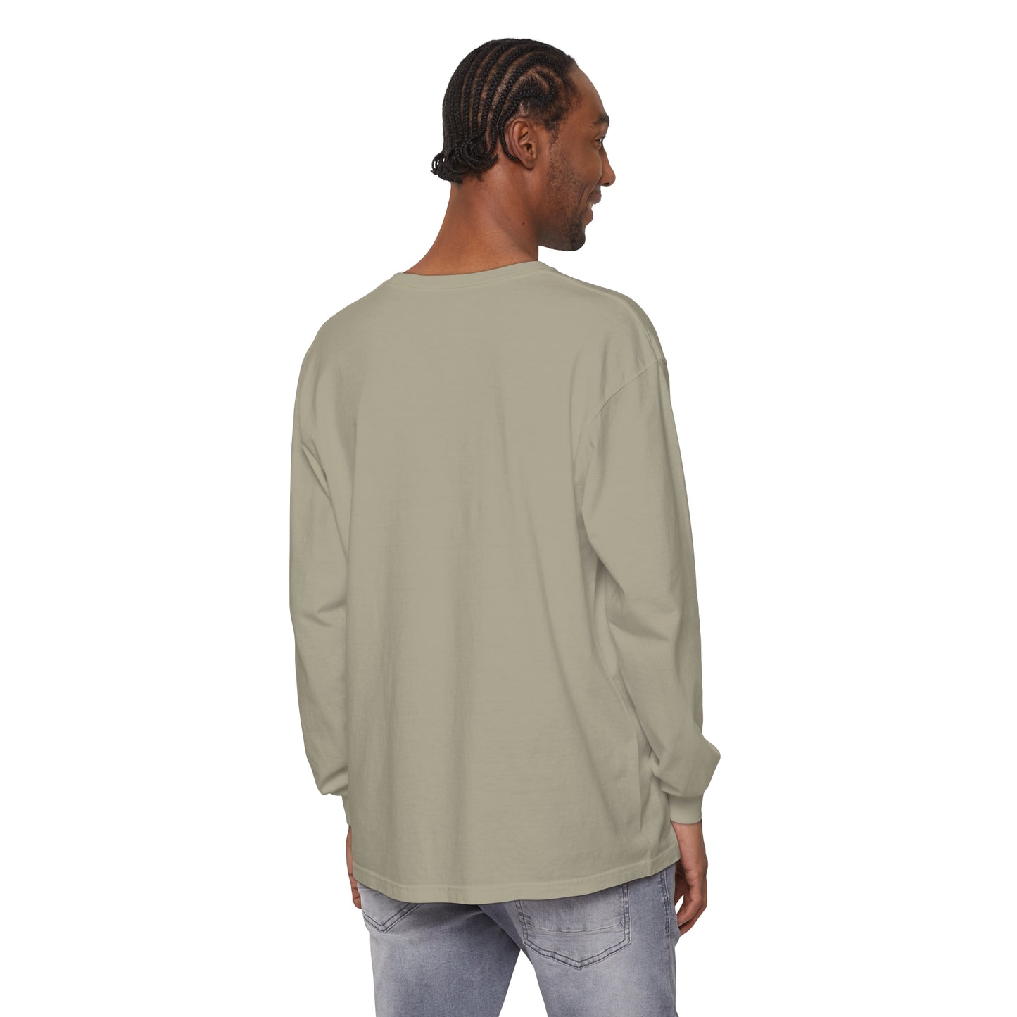 FlatFaced Garment-dyed Long Sleeve T-Shirt