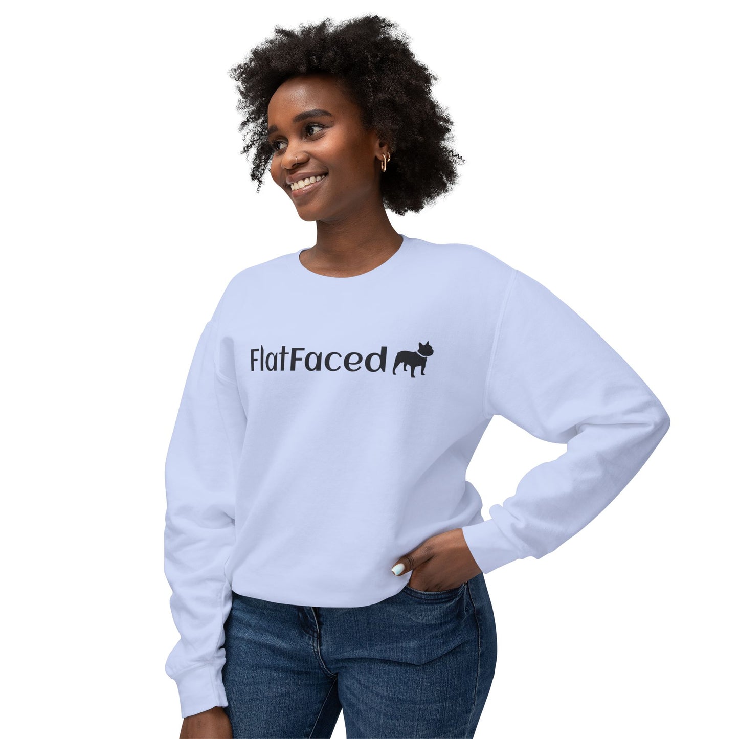 FlatFaced Lightweight Crewneck Sweatshirt