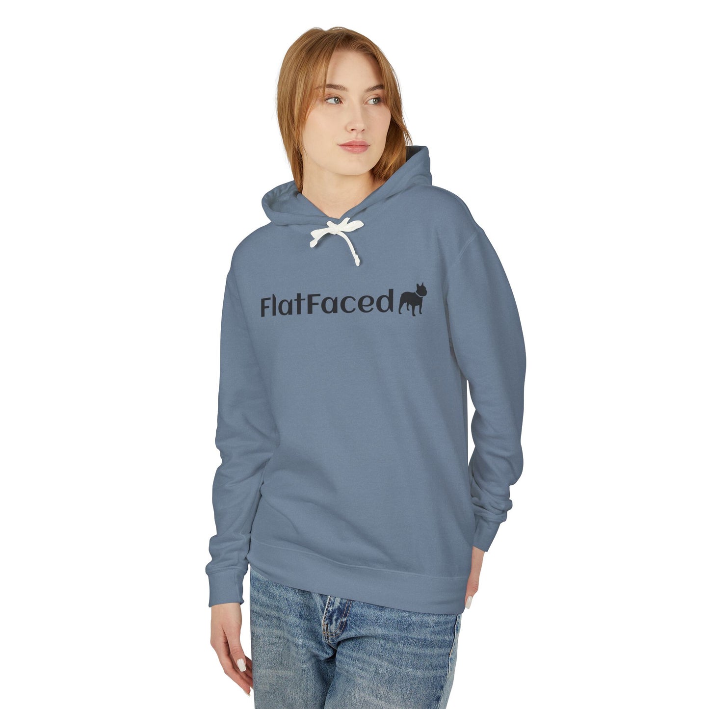 FlatFaced Unisex Lightweight Hooded Sweatshirt