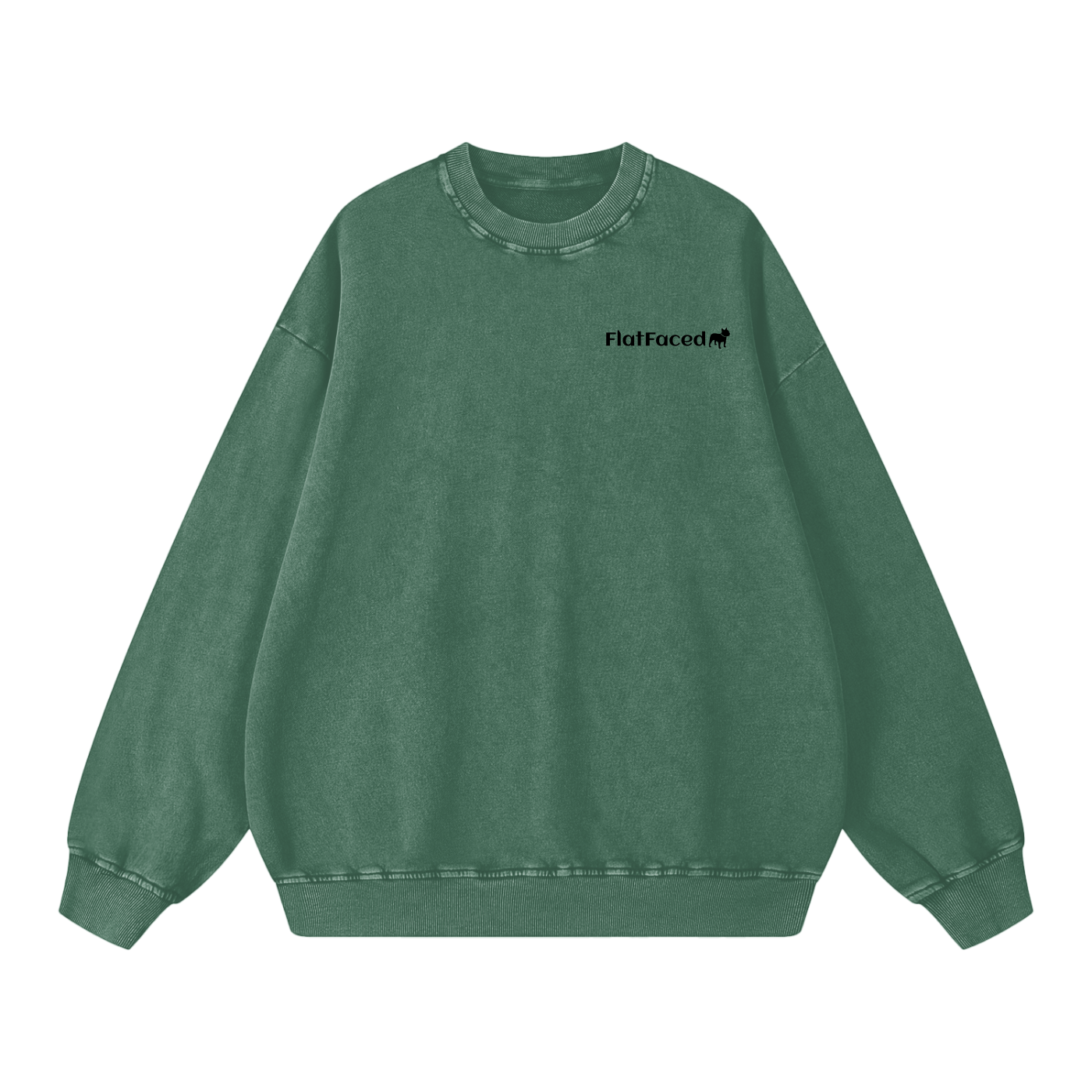 Snow Washed Oversized Sweatshirt