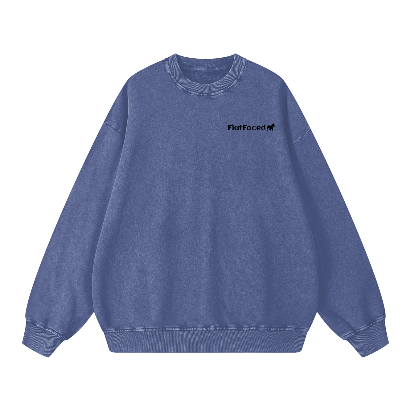 Snow Washed Oversized Sweatshirt